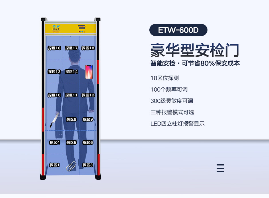 液晶显示安检门